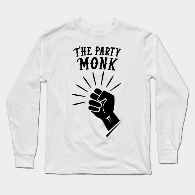 Monk Dungeons and Dragons Team Party Long Sleeve T-Shirt by HeyListen